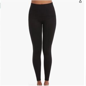Spanx Look At Me Now- Color Very Black High-Waisted Leggings NWOT